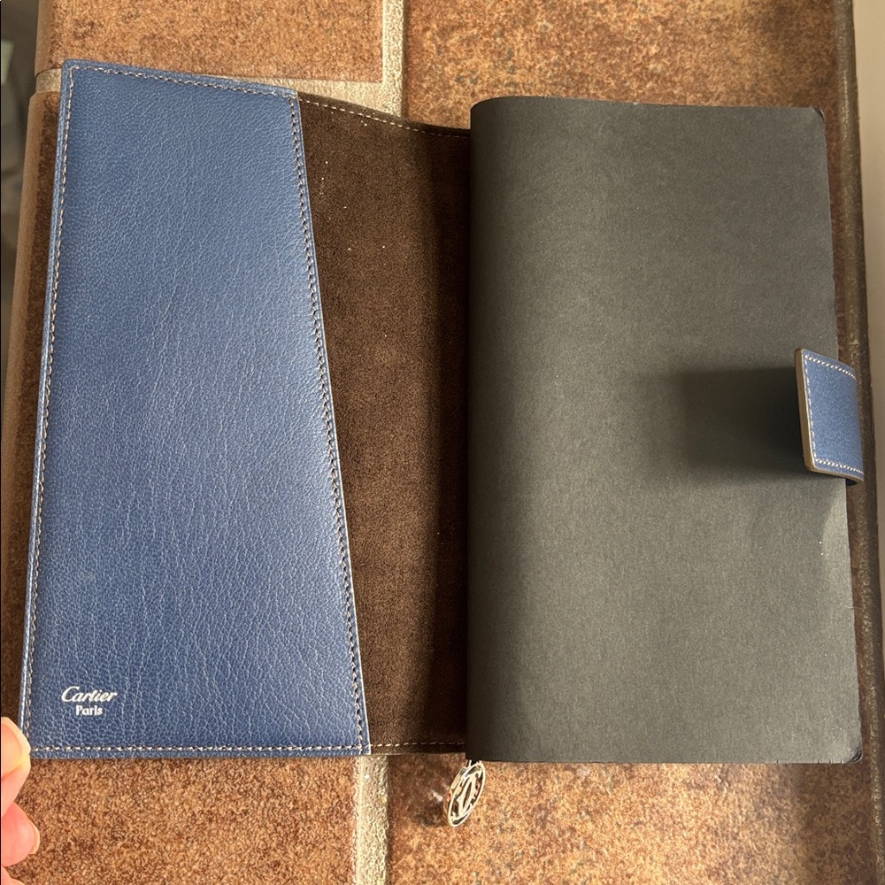 Cartier Blue Leather notebook - Picture 3 of 6